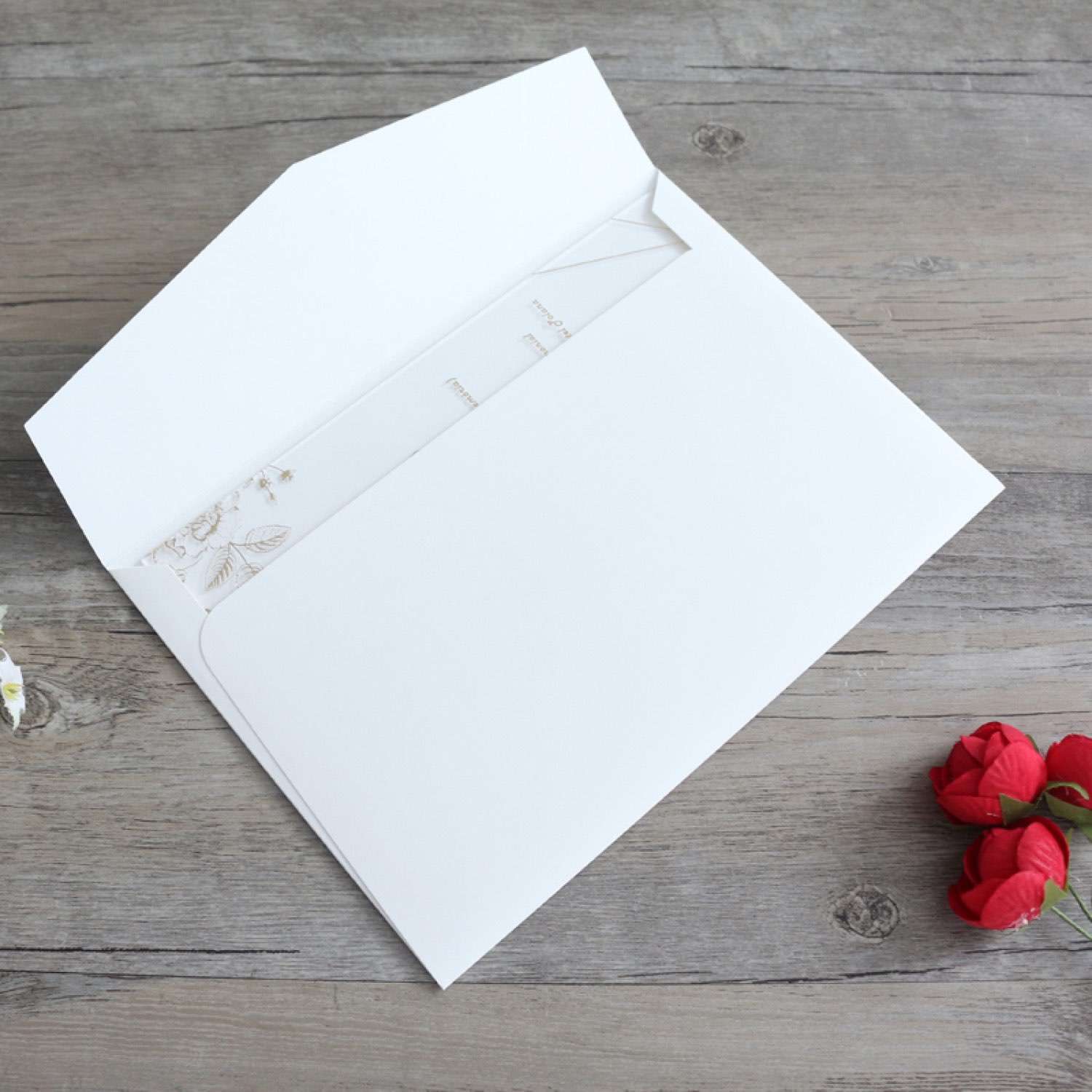 Acrylic Invitation Card Marriage Invitation Foil Printing Card